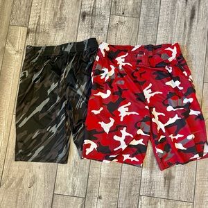 Lot of 2!   youth boys XL shorts (Nike & Under Armour)